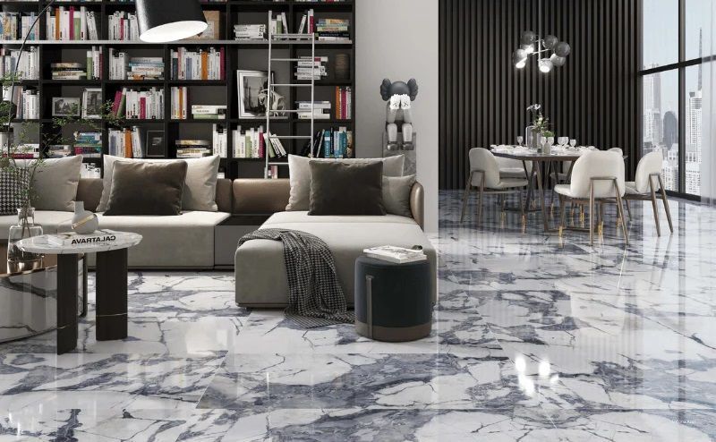 Плитка Ancona azul glossy 38 фото